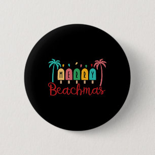 Weihnachten im Juli Merry Beachmas Sommerferien Button