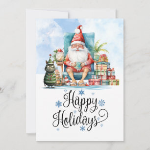Weihnachten im Juli mit dem WEIHNACHTSMANN am Stra