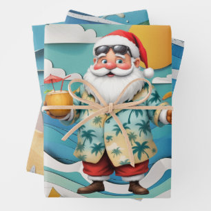 Weihnachten im Juli mit dem WEIHNACHTSMANN Geschenkpapier Set