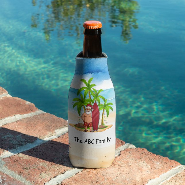 Weihnachten im Juli mit SANTA CLAUS Flaschenkühler (In Situ Pool)