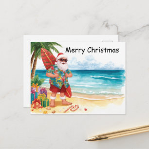 Weihnachten im Juli mit SANTA CLAUS surfen