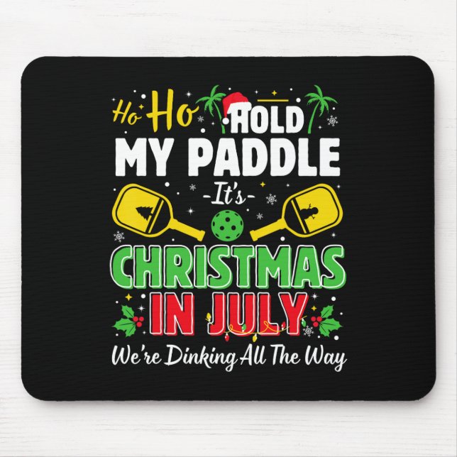 Weihnachten im Juli Mousepad (Vorne)