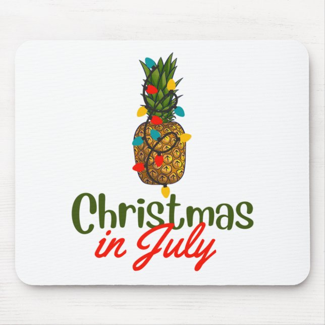 Weihnachten im Juli Mousepad (Vorne)