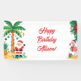 Weihnachten im Juli-Party-Banner Banner