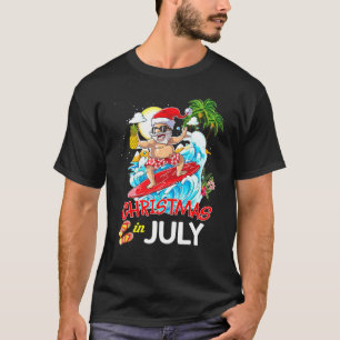 Weihnachten im Juli Party Kostüm Kleidung Santa Su T-Shirt