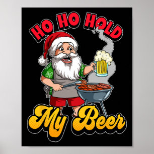 Weihnachten im Juli Santa  Poster
