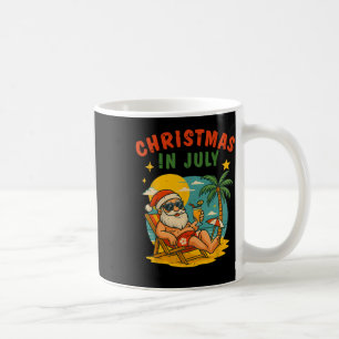 Weihnachten im Juli Santa Sommer Weihnachten im Ju Kaffeetasse