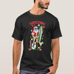 Weihnachten im Juli Santa Summer Beach Urlaub 7 T-Shirt