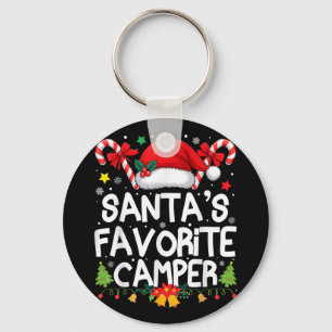 Weihnachten im Juli Santas Favorite Camper Camping Schlüsselanhänger