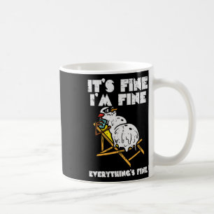 Weihnachten im Juli Schneemann Schmilzt Fein Lusti Kaffeetasse