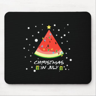 Weihnachten im Juli-Shirt2 Mousepad