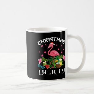 Weihnachten im Juli-Shirt Rosa Flamingo Liebhaber Kaffeetasse