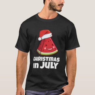 Weihnachten im Juli Shirt Sommer Wassermelone