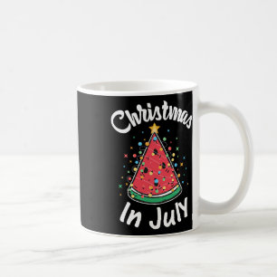 Weihnachten im Juli-Shirt Wassermelone Weihnachtsb Kaffeetasse