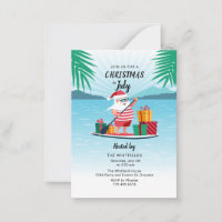 Weihnachten im Juli Sommer GRILLEN Beach Party