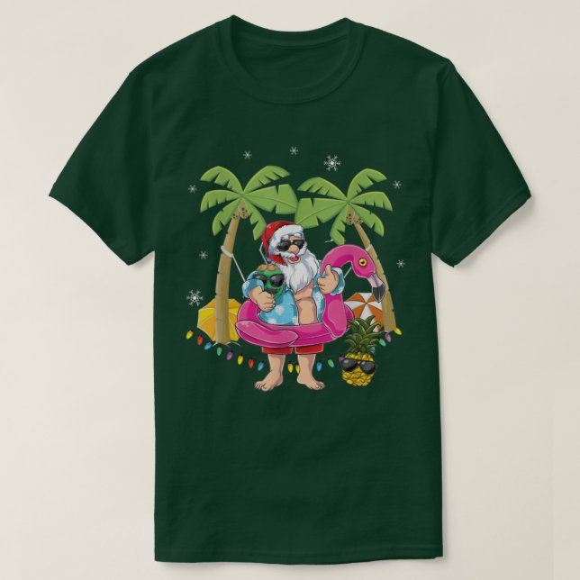 Weihnachten im Juli Sommer Weihnachten Weihnachtsm T-Shirt (Design vorne)