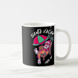 Weihnachten im Juli Sommer Xmas Urlaub - Santa Vac Kaffeetasse