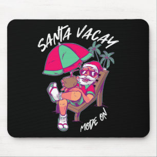 Weihnachten im Juli Sommer Xmas Urlaub - Santa Vac Mousepad
