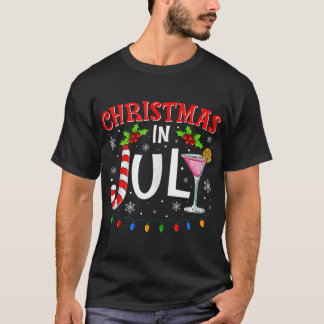 Weihnachten im Juli Sommersonniger Strandurlaub Ta T-Shirt
