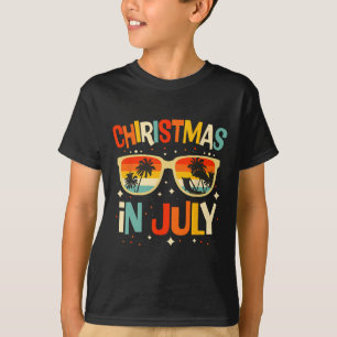 Weihnachten im Juli Sonnenbrille Sommer Strandurla T-Shirt