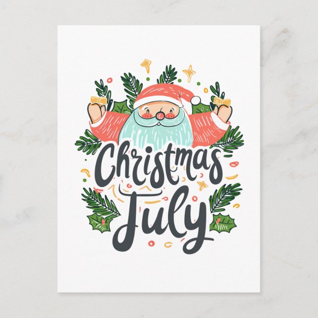 Weihnachten im Juli Spaß & Weihnachtsfeiern (Vorderseite)