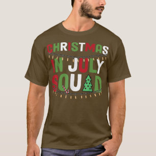 Weihnachten im Juli Squad Birthday Squad Group Par T-Shirt