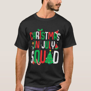 Weihnachten im Juli Squad Funny Summer Beach Vacat T-Shirt