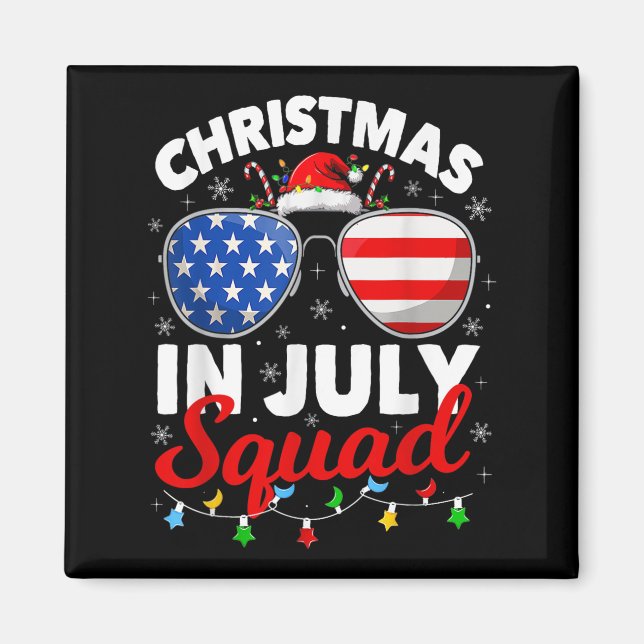 Weihnachten im Juli Squad Summer Beach Hawaii Magnet (Vorne)