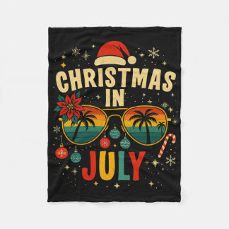 Weihnachten im Juli Sungles Beach Santa Hut Männer Fleecedecke