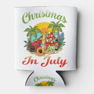 Weihnachten im Juli Surfen Sommer Wassermelone Dosenkühler