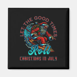 Weihnachten im Juli Surfen Weihnachten Beach Weihn Magnet