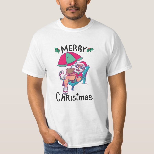 Weihnachten im Juli T-Shirt (Vorderseite)