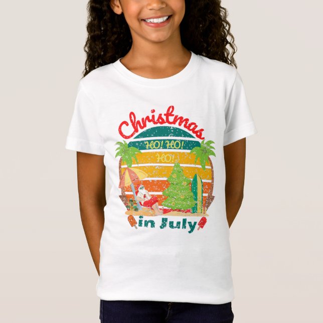 Weihnachten im Juli T-Shirt (Vorderseite)