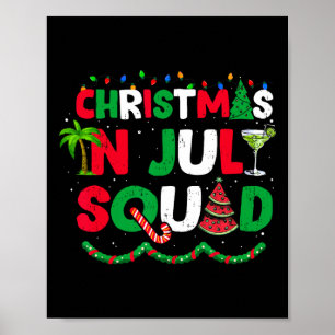 Weihnachten im Juli-Team Lustiger Sommer Xmas 1 Poster