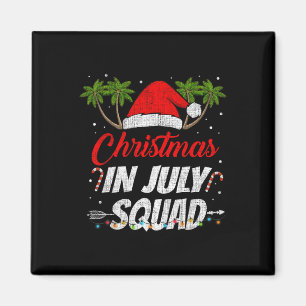 Weihnachten im Juli-Team Lustiger Sommer Xmas Männ Magnet