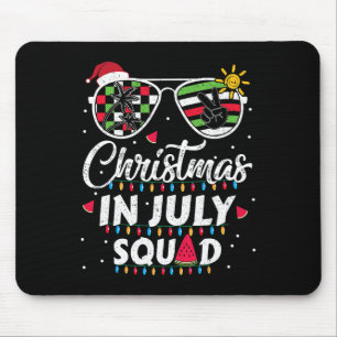 Weihnachten im Juli-Team Lustiger Sommer Xmas Männ Mousepad