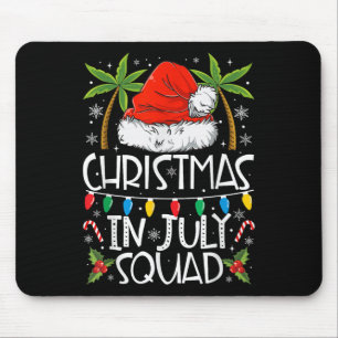 Weihnachten im Juli-Team Lustiger Sommer Xmas Männ Mousepad