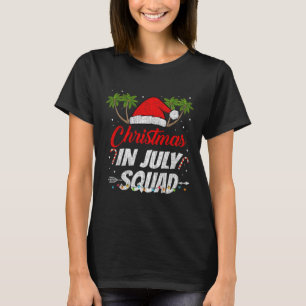 Weihnachten im Juli-Team Lustiger Sommer Xmas Männ T-Shirt