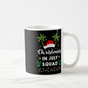 Weihnachten im Juli-Team Lustiger Sommer Xmas-Sant Kaffeetasse
