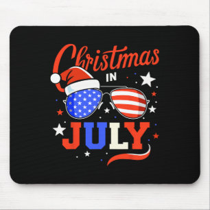 Weihnachten im Juli und patriotischer 4. Juli Unab Mousepad