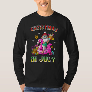 Weihnachten im Juli Weihnachten Hawaiische Sonnenb T-Shirt