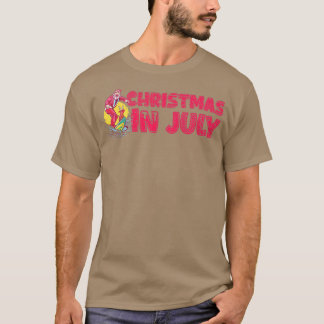 Weihnachten im Juli Weihnachten Sonnenbrille T-Shirt