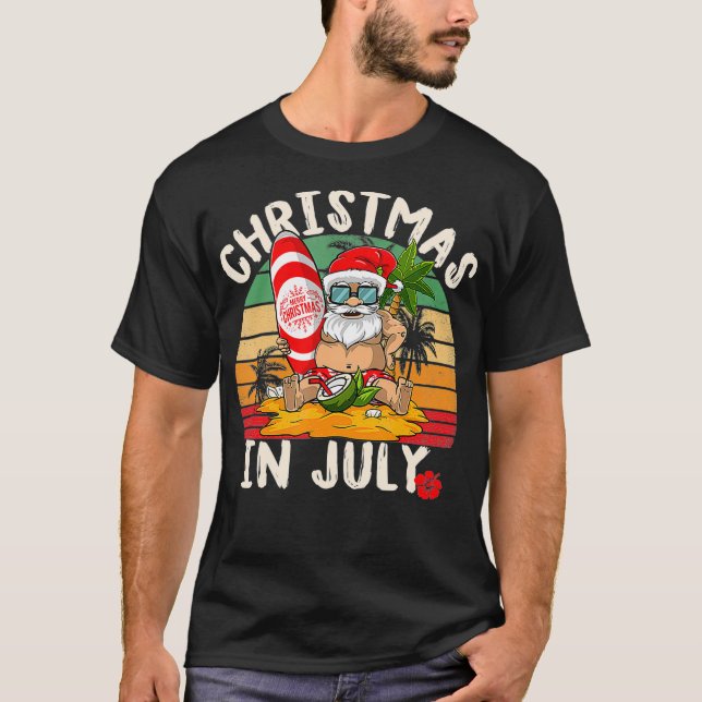 Weihnachten im Juli Weihnachten Weihnachten Weihna T-Shirt (Vorderseite)