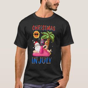 Weihnachten im Juli Weihnachtsfest Flamingo Xmas S T-Shirt