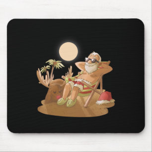 Weihnachten im Juli Weihnachtsmann Hawaiian X-mas Mousepad