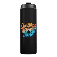 Weihnachten im Juni Sonnenbrille Funny Summer Vaca