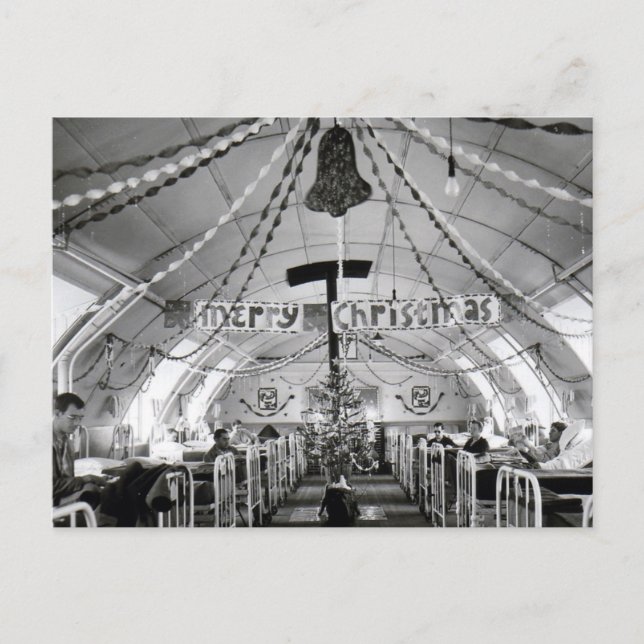 Weihnachten im Krankenhaus Ward Zweiten Weltkrieg (Vorderseite)