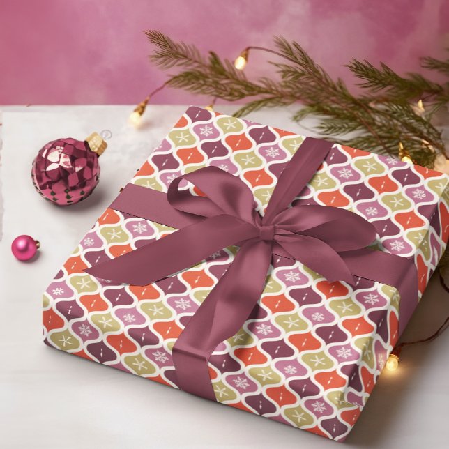 Weihnachten im Mittelalter Schneeflocken Geschenkpapier Set (Von Creator hochgeladen)