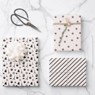 Weihnachten im Pariser Koordinierungsverfahren Geschenkpapier Set