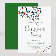 Weihnachten im Party laden zu Weihnachten ein